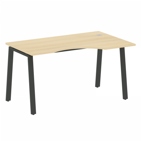 Metal System Стол криволинейный правый на А-образном м/к БА.СА-2 (R) 1400*9