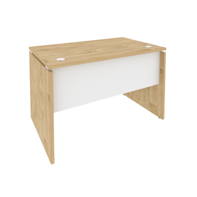 Onix Стол письменный O.SP-2.7 Тиквуд Светлый/Белый Бриллиант 1180*720*750