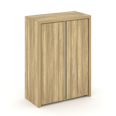 Corner Шкаф средний широкий COR.ST-2.3 Гикори Песочный/Ваниль 900*450*1231