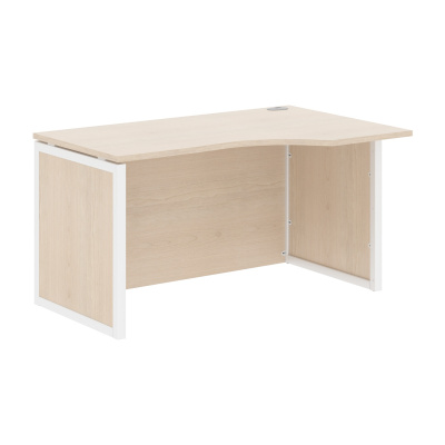 Стол эргономичный XQPCET 149H(R) Бук Тиара/Белый 1400х900х750 XTEN-QP