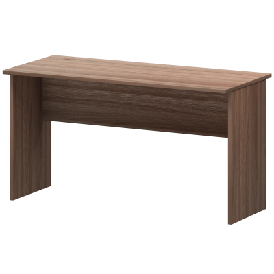 Стол с кабель каналом слева А-003.60.К.ЛВ Темный шимо 1400x600x760 Арго