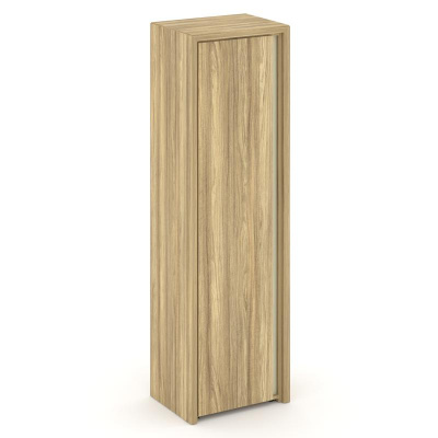 Corner Шкаф высокий узкий COR.SU-1.9 (L) Гикори Песочный/Ваниль 600*450*2000