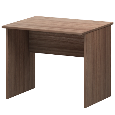 Стол с левым и правым кабель каналом А-001.К Темный шимо 900x730x760 Арго