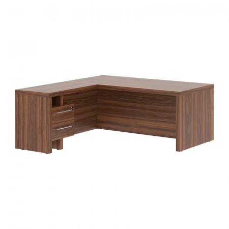 Стол руководителя с тумбой приставной ZCT 1819H.A(L) 1800х1900х745