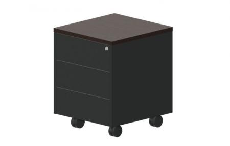 Тумба мобильная (3 ящика, без ручек) 500х530х63,7 0мм FAP3B