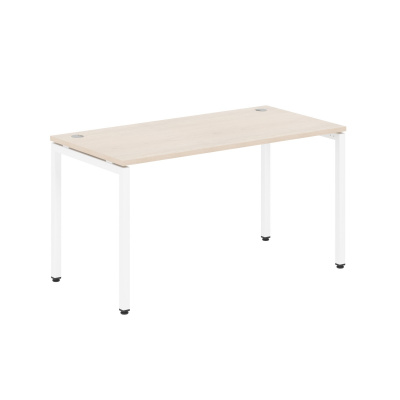 Стол прямой XSST 147 Бук Тиара/Белый 1400х700х750 XTEN-S