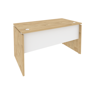 Onix Стол письменный O.SP-3.7 Тиквуд Светлый/Белый Бриллиант 1380*720*750