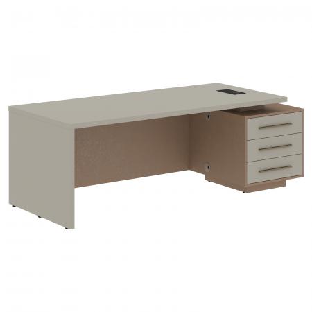 Стол руководителя с тумбой VCT 2290(R) 2200х900х750