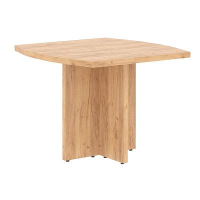 Стол переговорный B 123 Беларусь Дуб Бофорд 1000*1000*750 BORN