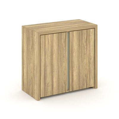 Corner Шкаф низкий широкий COR.ST-3.1 Гикори Песочный/Ваниль 900*450*845