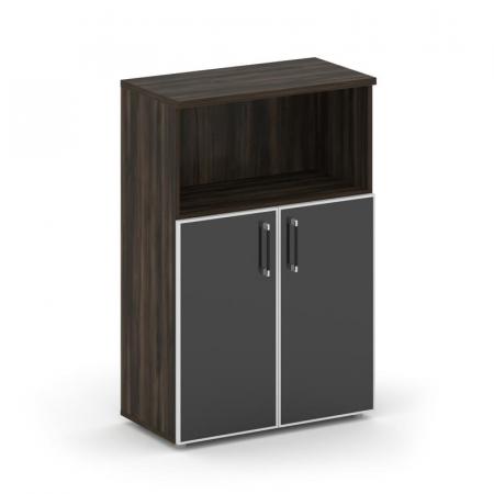 Шкаф средний широкий SK.ST-2.2R black 800*420*1207