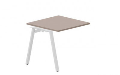 Стол 800х780х750мм - приставной элемент ARNPS088TRBL тортора белый