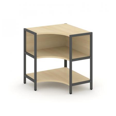 Shelf System Односекционный угловой стеллаж двухярусный SN.STMU-211 810