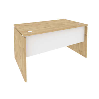 Onix Стол письменный O.SP-3.8 Тиквуд Светлый/Белый Бриллиант 1380*800*750