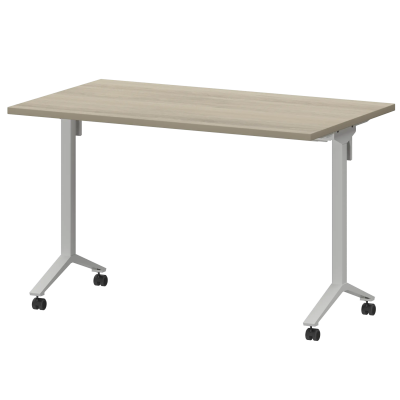 Стол мобильный складной МБ25-120.70 Кронберг/Белый 1200x700x750 Моби
