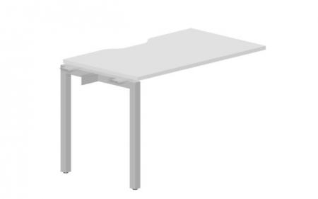 Стол 1180х680х750мм (с эргономичным вырезом) - приставной элемент Стол 1180х680х750мм (с эргономичным вырезом) - приставной элемент