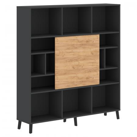 Стеллаж со слайд -дверью JHC 1840 1800х400х1950