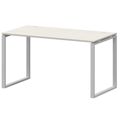 Стол на металлокаркасе АМ.О-002.60 Ясень шимо/Белый 1200x600x760 Арго-М