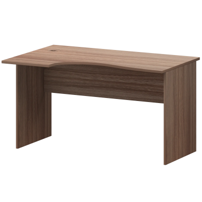 Стол эргономичный левый А-200.ЛВ Темный шимо 1400x900x760 Арго