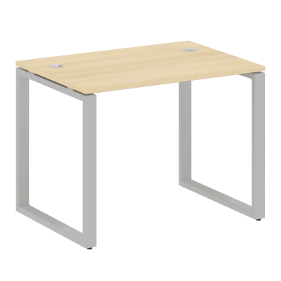 Metal System Стол письменный на О-образном м/к БО.СП-1 Акация Лорка/Металл Серый 1000*720*750