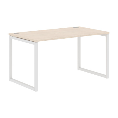 Стол прямой XQST 148 Бук Тиара/Белый 1400х800х750 XTEN-Q