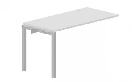 Стол 1380х680х750мм (2 громмета) - приставной элемент Стол 1380х680х750мм (2 громмета) - приставной элемент