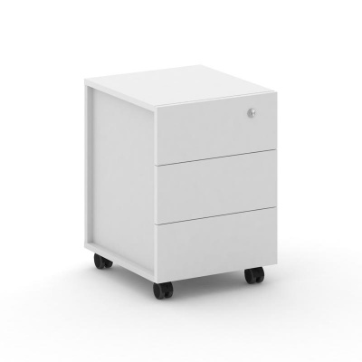 Cross Тумба мобильная CRF.TM-1 Белый F/Белый Бриллиант UM 420*460*587