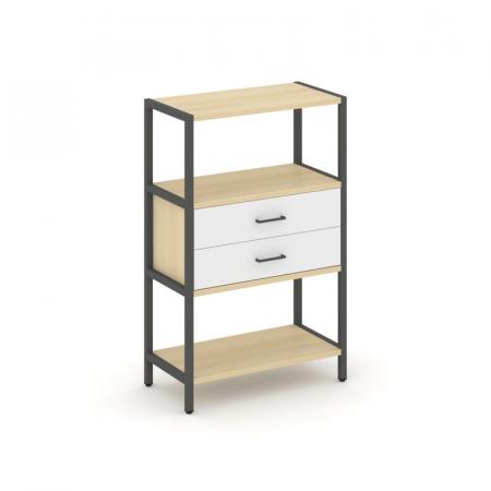 Shelf System Односекционный стеллаж трехярусный с ящиками SN.STM-312 81