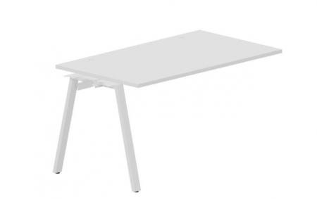 Стол 1380х780х750мм (2 громмета) - приставной элемент ARNPG148