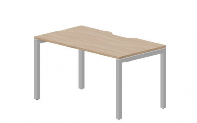 Стол 1380х780х750мм (с эргономичным вырезом) 0.128 1