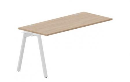 Стол 1580х680х750мм (2 громмета) - приставной элемент ARNPG167
