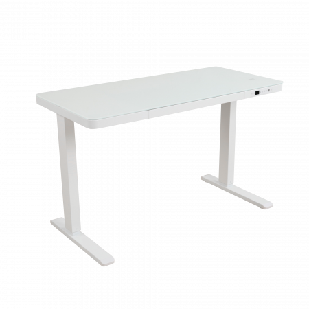 Стол письменный с подъемным механизмом и стеклянной столешницей WT001 1200х600х0