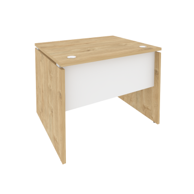 Onix Стол письменный O.SP-1.8 Тиквуд Светлый/Белый Бриллиант 980*800*750