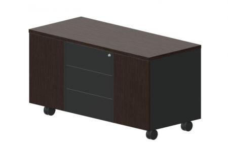 Тумба мобильная сервисная (3 секции, без ручек) 1200х530х63,7 0мм FAU1253B