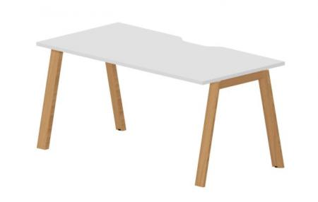 Стол 1600х800х750мм (с эргономичным вырезом) AWV168