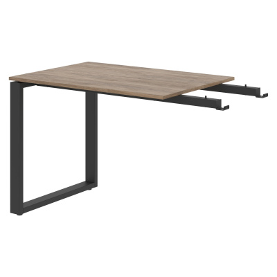 Брифинг-приставка EB 1070 Кария Пальмира/Антрацит 1000х700х750 ENIO