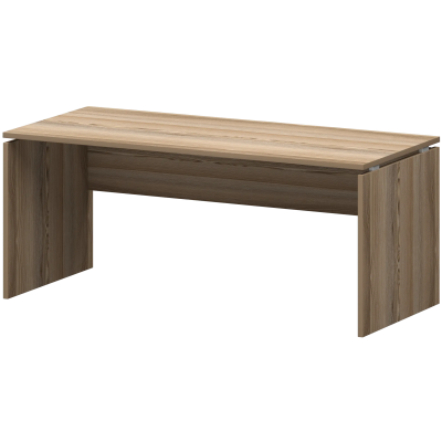 Стол руководителя НТ-180 Дуб сафари 1800x800x750 Аргентум