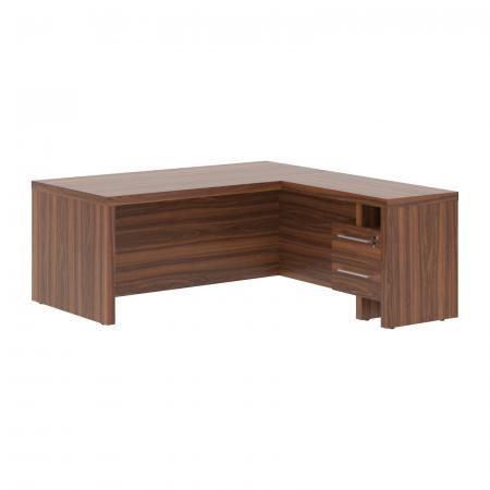 Стол руководителя с тумбой приставной ZCT 1819H.A(R) 1800х1900х745