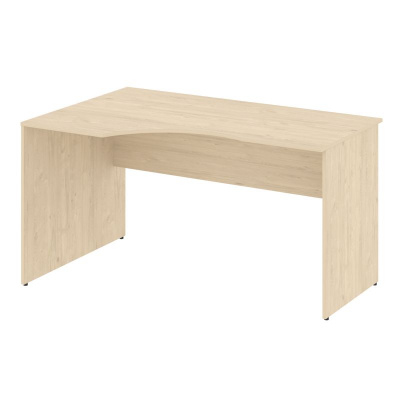 Nova S Стол криволинейный левый В.СА-2 (L) Бук Артизан 1400*900*750