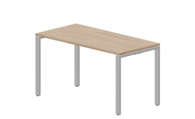 Стол 1380х680х750мм (меламиновый аутлет) STNM147OWAL светлый дуб алюминий