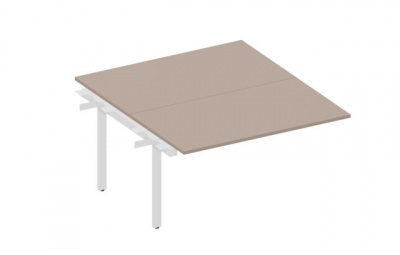 Cтол bench приставной 1400х1600х750мм (без отверстий) AW2TPS148TRBL тортора белый