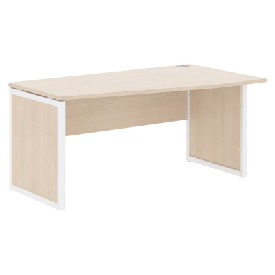 Стол эргономичный XQPCT 169(R) Бук Тиара/Белый 1600х900х750 XTEN-QP