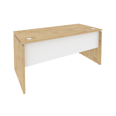 Onix Стол письменный O.SP-4.7 Тиквуд Светлый/Белый Бриллиант 1580*720*750