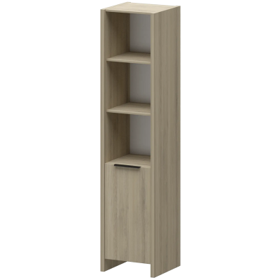 Стеллаж узкий комбинированный КТ-41.38/КТ-50.18 Кронберг 466x438x1968 Акцент