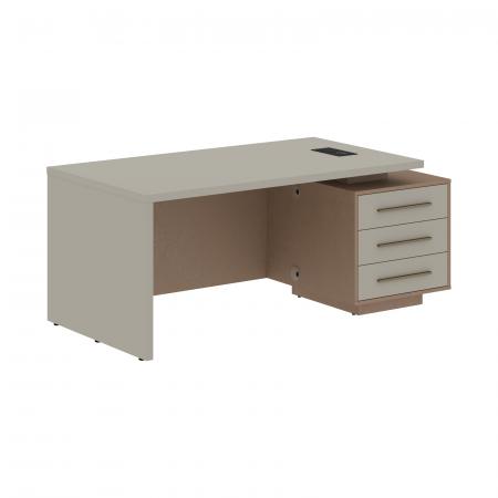 Стол руководителя с тумбой VCT 1890(R) 1800х900х750