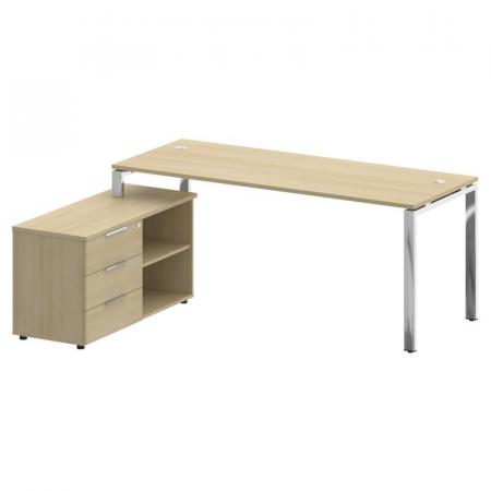 Стол руковод. с тумбой БГ.СРТ-5.7 (L) 1900*1520*750