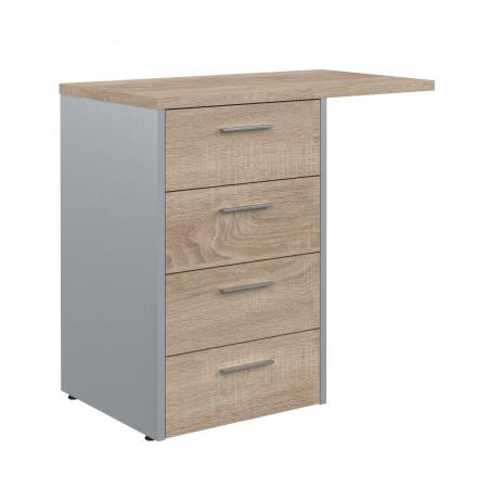 Тумба приставная OLC-4D.2.A 800х450х750