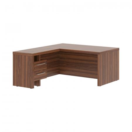 Стол руководителя с тумбой приставной ZCT 1619H.A(L) 1600х1900х745