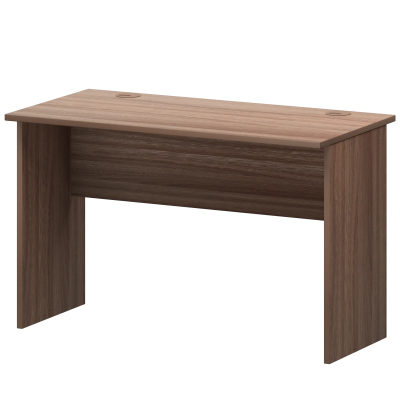 Стол с левым и правым кабель каналом А-002.60.К Темный шимо 1200x600x760 Арго