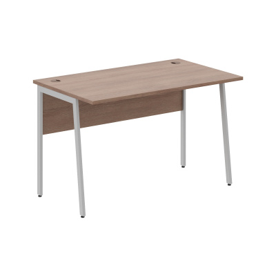 Стол прямой СП-2P Ясень Шимо/Алюминий 1200х720х755 IMAGO PLUS